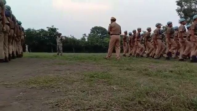 Police Parade In Wbp Police || Sap 10th Bn.,dabgram , Jalpaiguri, West Bengal ❤❤🙏🙏