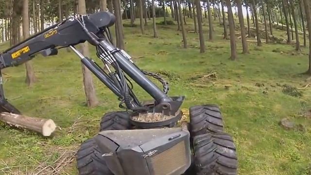 лесная техника -  харвестер Poonse -  Harvester Poonse #7