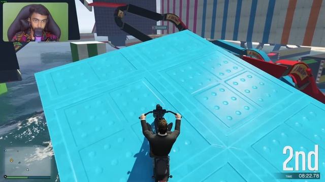 Bondhi Sqaud Bullied Sharp 😂 | GTA 5 Stunt Races - Black FOX смотреть онлайн