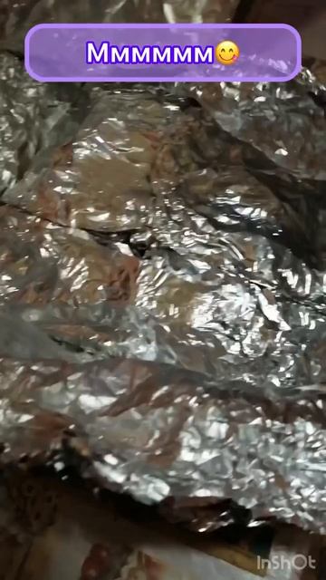 Мясо с овощами в духовке, Очень вкусно.