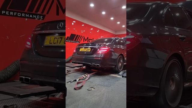 Mercedes E43 AMG Dyno power runs смотреть онлайн