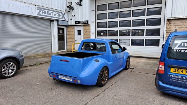 Volkswagen Beetle 3.2 VR6 Pickup fitted with cat back system смотреть онлайн