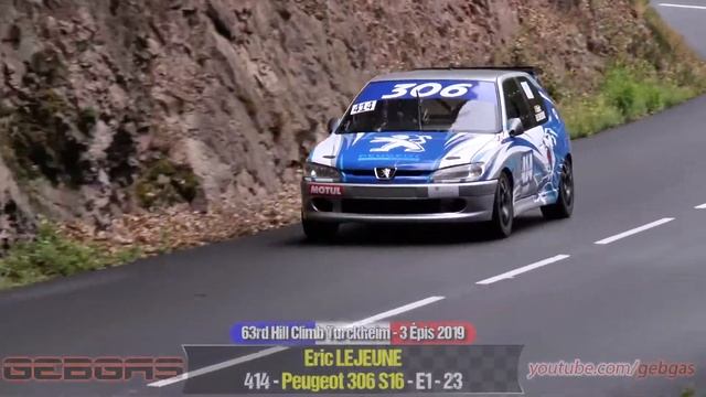 Peugeot 306 S16 - Eric LEJEUNE - HILL CLIMB - 2019 - Turckheim-Trois Epis