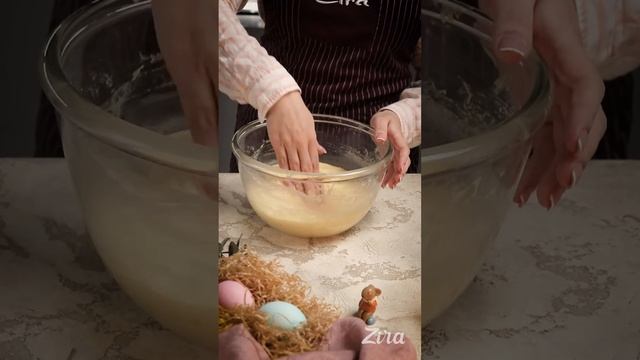 Шоколадно-ванильный кулич