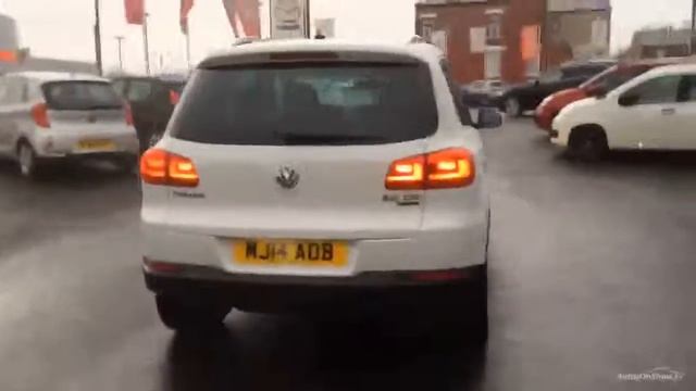 VOLKSWAGEN TIGUAN MATCH TDI BLUEMOTION TECHNOLOGY 4MOTION WHITE 2014 смотреть онлайн