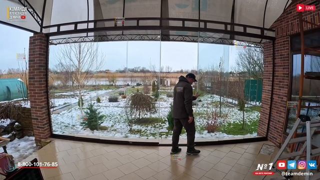 Безрамное остекление в Березанской, панорамное раздвижное остекление в Березанской. смотреть онлайн