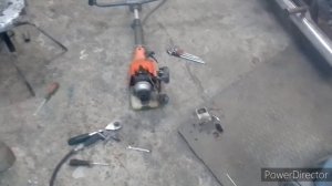 . OLEO-MAC 250T, не тянет БЫСТРЫЙ РЕМОНТ за15минут