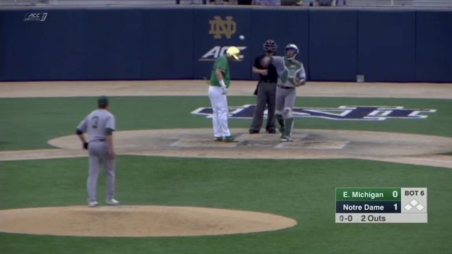 Davis Feldman - EMU vs Notre Dame смотреть онлайн