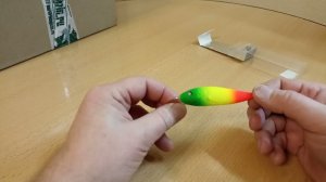 Распаковка посылки с  блесной German Wiggle Clown