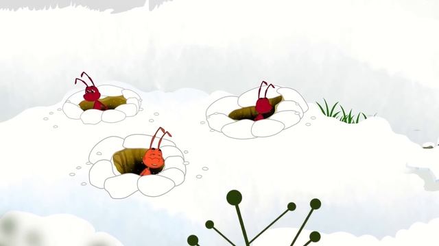 Adisebaba Çizgi Film Masallar - Ağustos Böceği Ile Karınca
