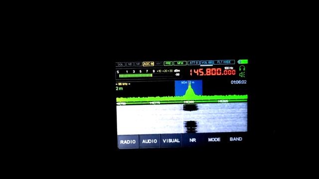 Прием МКС 145.8МГц