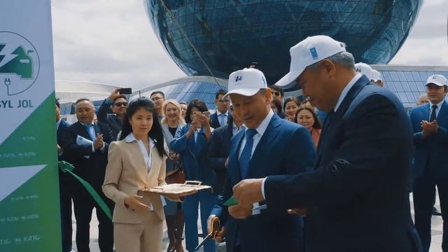 Jasyl Jol 2019 - First Kazakhstani 540km Electric Cars Rally смотреть онлайн