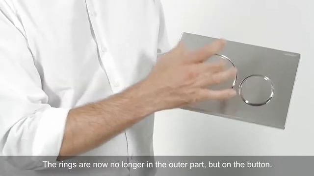 Кнопка смыва Geberit Omega 20 смотреть онлайн