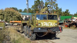 МАЗ-537. Запуск двигателя Д-12А-525А.