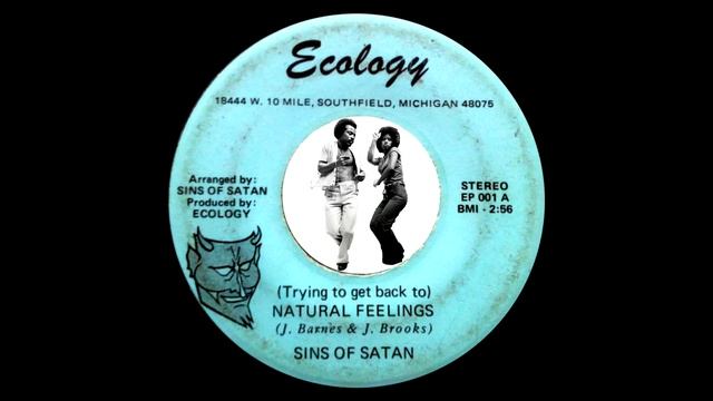 Sins Of Satan – Natural Feelings Trying To Get Back To [Ecology] 1975 Disco Funk 45 смотреть онлайн