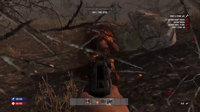 Пугаемся и убиваем змби| 7 Days to die смотреть онлайн