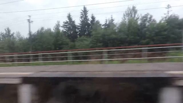 Поезд № 29 «ЯНТАРЬ» Москва-Калининград Проезжаем станцию Сушкинская – 19 июля 2018 смотреть онлайн