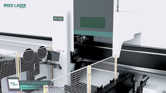 #Oreelaser Ultra-heavy Four-chuck Tube Laser Cutting Machine TH12050 Model Show #Newarrivals
