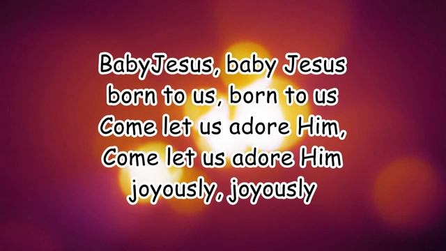 Baby Jesus (To the tune of :Are you sleeping Brother John) смотреть онлайн