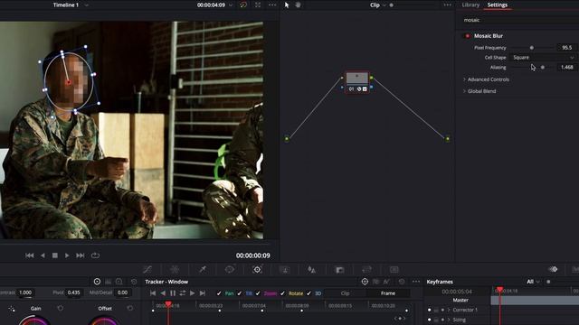 Як сховати обличчя в Davinci Resolve | "Ефект цензури" з Mosaic Blur смотреть онлайн