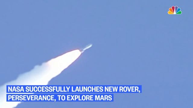 WATCH: NASA Successfully Launches Perseverance Rover To Explore Mars | NBC News NOW смотреть онлайн