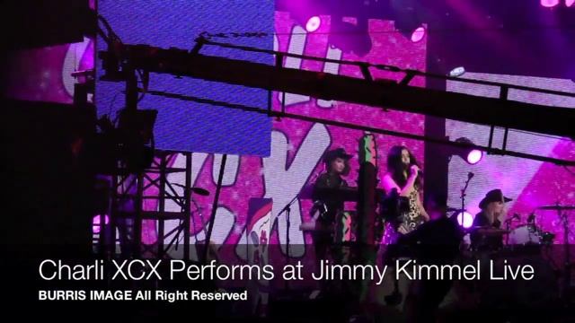 Charli XCX Performs "Doing It" at Jimmy Kimmel Live in Hollywood - BURRIS IMAGE смотреть онлайн
