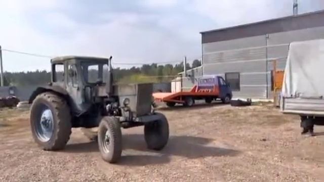 Завели трактор МТЗ-50 после 5 лет простоя смотреть онлайн