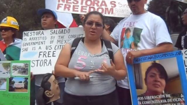 Nestora Salgado apoyo desde Nueva York 1 Sep 2013 смотреть онлайн