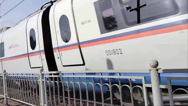 30 июня 2024 г. Высокоскоростной Электропоезд Сапсан ЭВС2-02 Поповка