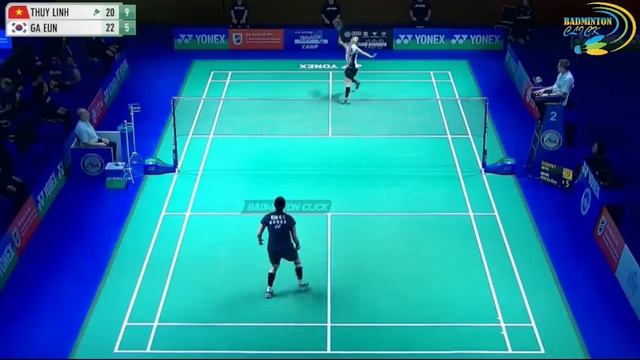 Thuy Linh NGUYEN vs Kim Ga Eun (김가은) | German Open 2024 Badminton SF смотреть онлайн