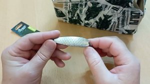 Распаковка посылки с блесной Premier БИметалл Орка Б