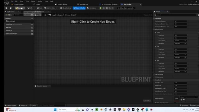 walking camera shake ue5 tutorial смотреть онлайн