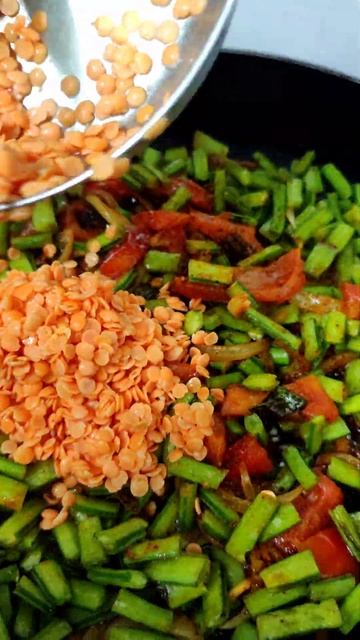 Gawar ki new recipe Cluster Beans and Red Lentil sabzi Recipe | Gawar phali aur masoor dal ki sabzi смотреть онлайн