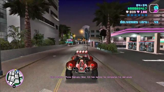 Grand Theft Auto Vice City : Mission #6 - Road Kill (Widescreen) смотреть онлайн