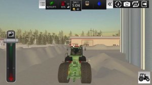 Farming USA 2 Plowing Snow(Timelapse)