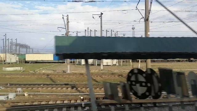 ЭД4М, БГК2, ВЛ80С/Т, ЧС4Т, ЧС8, ЧС7... Отправление со станции Вязьма. Поезд 716м Смоленск - Москва.