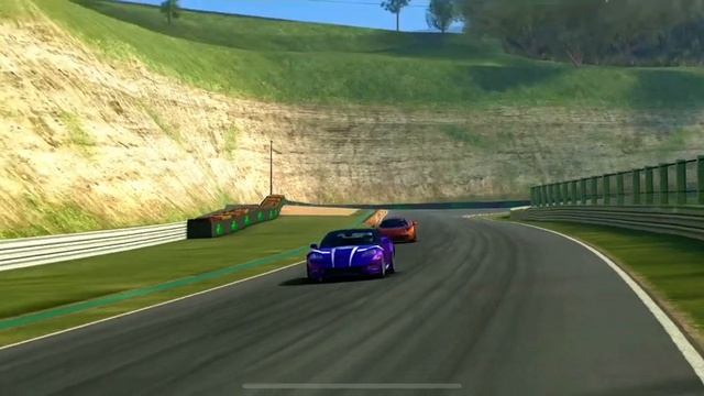 Corvette ZR1 C6 vs McLaren MP4-12c on Spa-Francorchamps. Real Racing 3 battle. смотреть онлайн
