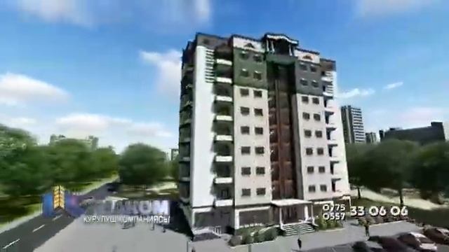 Кызыл-Кыя шаарынын онугуусуно "Эмаком" Курулуш компаниясы кун сайын салымын кошууда!!! смотреть онлайн