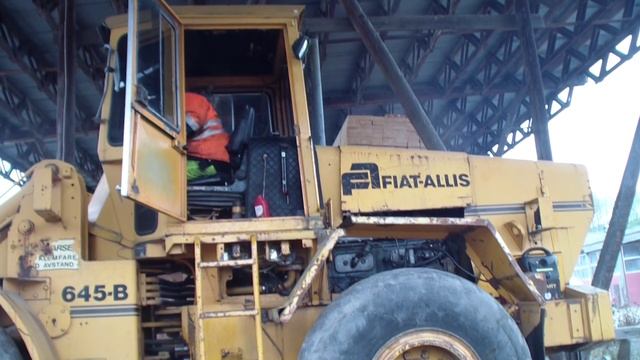 Cold start Fiat-Allis 645B смотреть онлайн