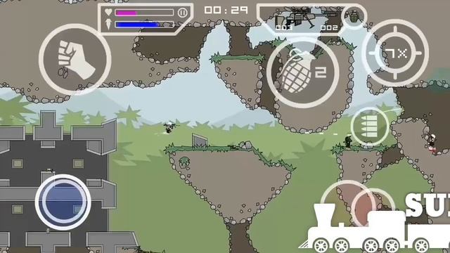 Da2 MINI MILITIA classic || moj kardi op headshots montage vedio by || mini militiardx gaming смотреть онлайн