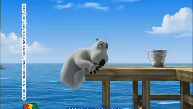 Bernard The Funny Bear - Fishing
