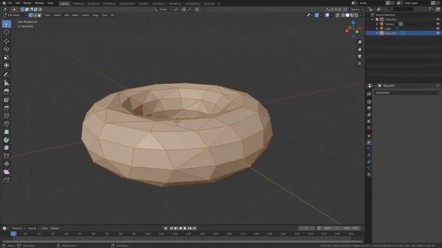 Forbidden Donut #1 (Blender Eevee Modeling Tutorial)