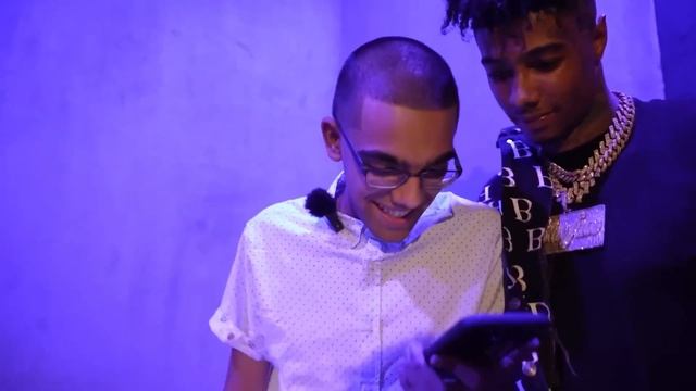 Blueface Rizzes And Steal Neon Girlfriend