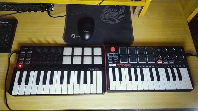 Worlde Panda Mini VS Akai MPK Mini - Mana yang lebih bagus??? смотреть онлайн