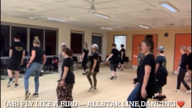 (AB) Fly Like A Bird Line Dance смотреть онлайн