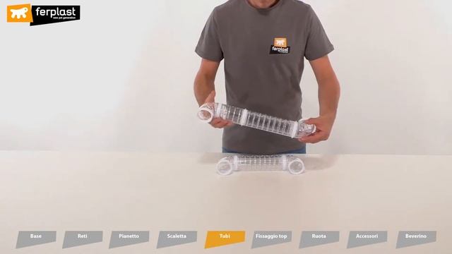 DUNA SPACE il nuovo Habitat per Criceti di Ferplast: istruzioni di montaggio смотреть онлайн