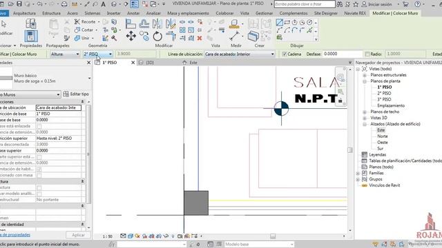 REVIT ARQUITECTURA 2019 (BÁSICO): CAP. 5 MODELADO DE MUROS смотреть онлайн