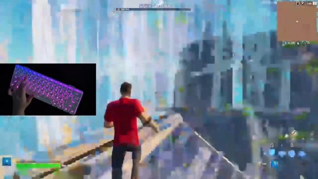 RAZER Huntsman mini RED SWITCHES in Fortnite test смотреть онлайн