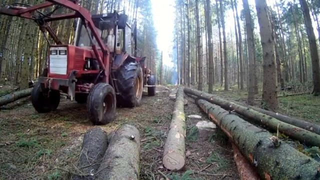 На тракторе т-25 в лес смотреть онлайн