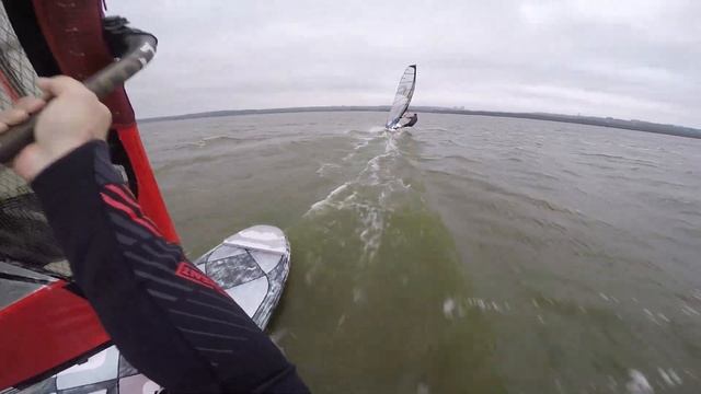 Windsurfing slalom session 160918 Dnipro смотреть онлайн